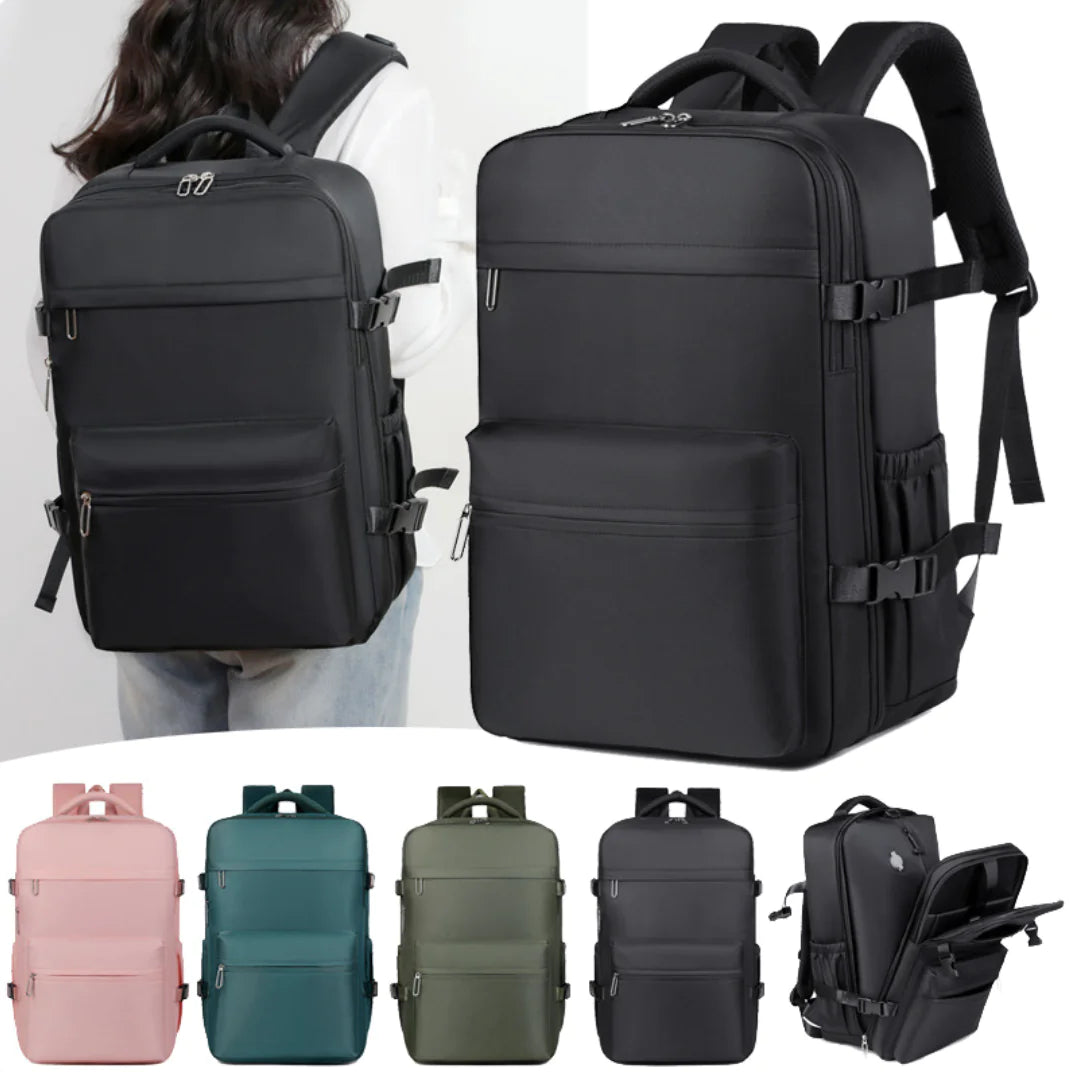 Large-Capacity Vacuum Compression Travel Backpack